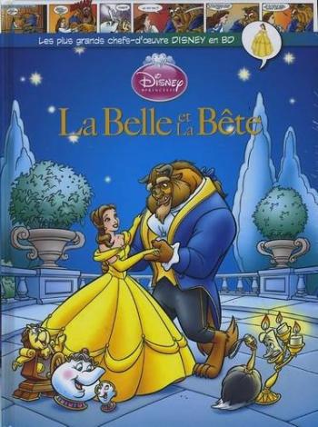 Couverture de l'album Les Plus Grands Chefs-d'oeuvre Disney en BD - 9. La belle et la bête