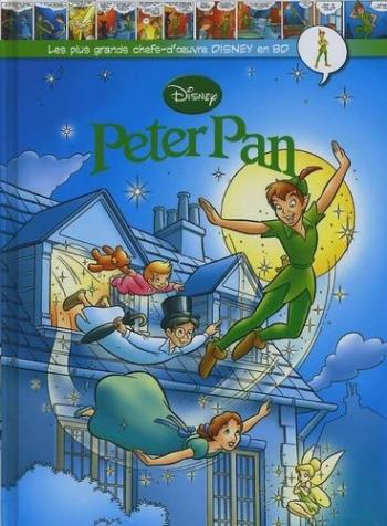Couverture de l'album Les Plus Grands Chefs-d'oeuvre Disney en BD - 11. Peter Pan