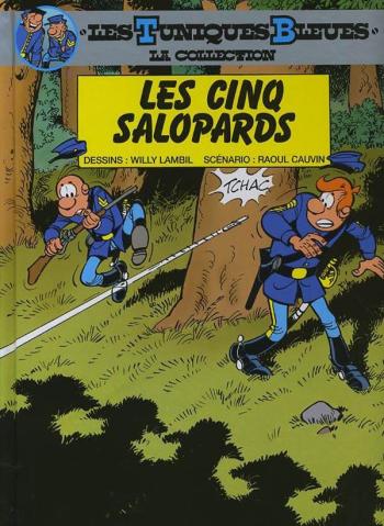 Couverture de l'album Les Tuniques bleues (Hachette) - 21. Les Cinq Salopards