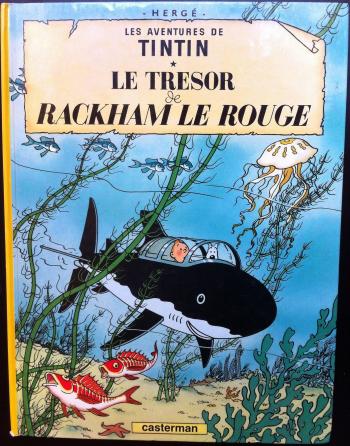Couverture de l'album Les Aventures de Tintin - 12. Le trésor de Rackham le Rouge