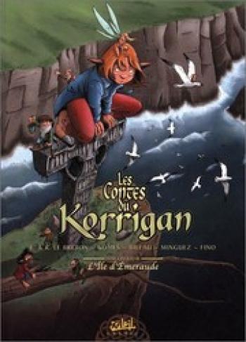 Couverture de l'album Les Contes du Korrigan - 5. Livre cinquième : L'île d'émeraude
