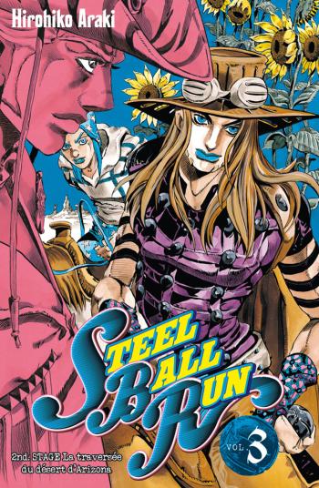 Couverture de l'album Jojo's Bizarre Adventure - Saison 7 - Steel Ball Run - 3. 2nd Stage - La Traversée du désert d'Arizona