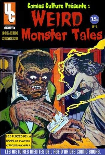 Couverture de l'album Golden Comics - 1. Weird Monster Tales