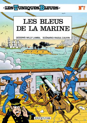 Couverture de l'album Les Tuniques bleues - 7. Les Bleus de la marine