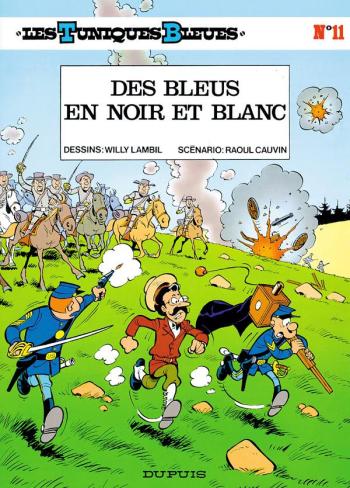 Couverture de l'album Les Tuniques bleues - 11. Des Bleus en noir et blanc