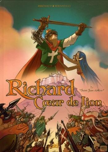 Couverture de l'album Richard Cœur de Lion - 1. Saint-Jean d'Acre