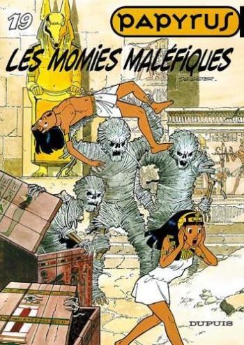 Couverture de l'album Papyrus - 19. Les momies maléfiques