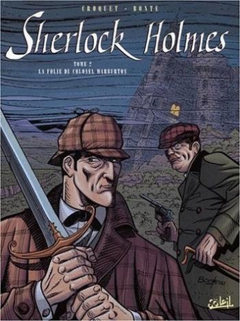 Couverture de l'album Sherlock Holmes (Soleil) - 2. La folie du colonel Warburton