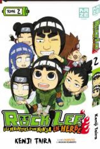 Couverture de l'album Rock Lee - Les Péripéties d'un ninja en herbe - 2. Rock Lee - Tome 2