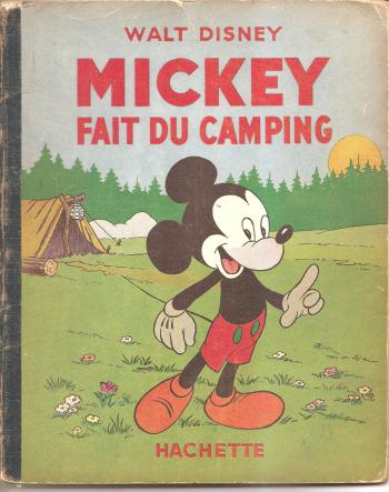 Couverture de l'album Mickey (Hachette) - 5. Mickey fait du camping