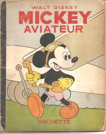 Couverture de l'album Mickey (Hachette) - 8. Mickey aviateur