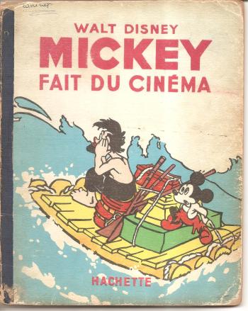 Couverture de l'album Mickey (Hachette) - 20. Mickey fait du cinéma