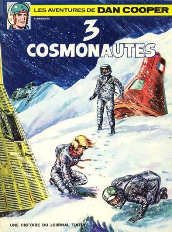 Couverture de l'album Dan Cooper - 9. 3 Cosmonautes
