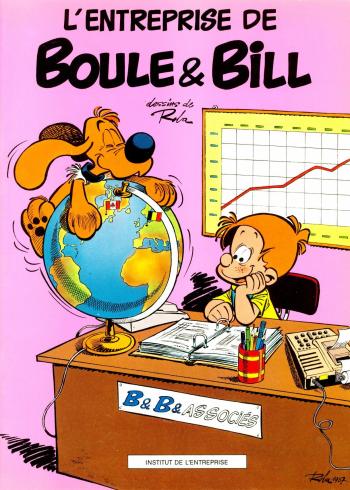 Couverture de l'album Boule & Bill (Publicitaires) - HS. L'Entreprise de Boule & Bill