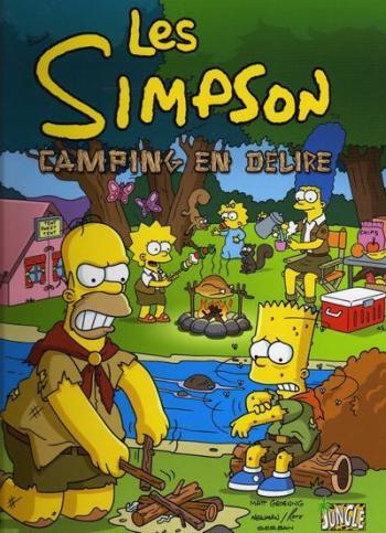 Couverture de l'album Les Simpson (Jungle) - 1. Camping en délire