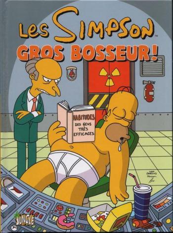 Couverture de l'album Les Simpson (Jungle) - 8. Gros bosseur !