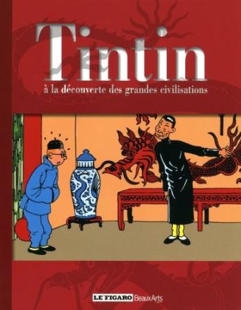 Couverture de l'album Tintin (Divers et HS) - HS. Tintin à la découverte des grandes civilisations