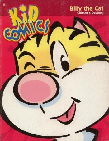 Couverture de l'album Kid Comics - 6. Billy the Cat - Saucisse le Terrible