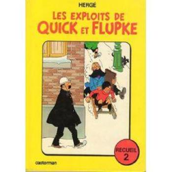Couverture de l'album Les Exploits de Quick et Flupke (Recueil) - 2. Recueil n°2