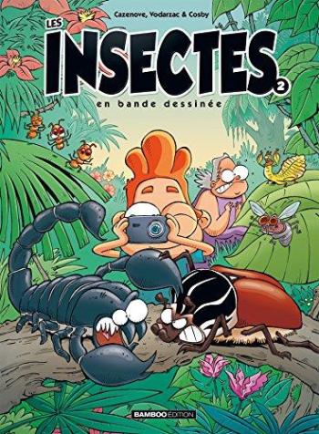 Couverture de l'album Les insectes en bande dessinée - 2. Tome 2