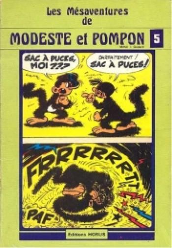 Couverture de l'album Les Mésaventures de Modeste et Pompon (Horus) - 5. Les mésaventures de Modeste et Pompon, Tome 5
