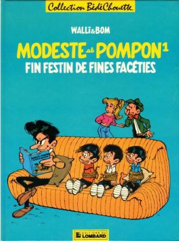 Couverture de l'album Modeste et Pompon (Walli) - 1. Fin Festin de fines facéties