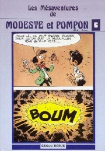 Couverture de l'album Les Mésaventures de Modeste et Pompon (Horus) - 6. Les mésaventures de Modeste et Pompon, Tome 6