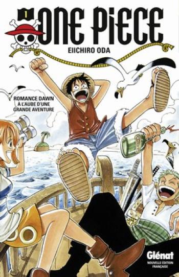Couverture de l'album One Piece - 1. Romance Dawn - A l'aube d'une grande aventure
