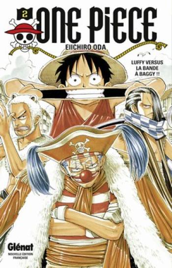 Couverture de l'album One Piece - 2. Luffy Vs la Bande à Baggy