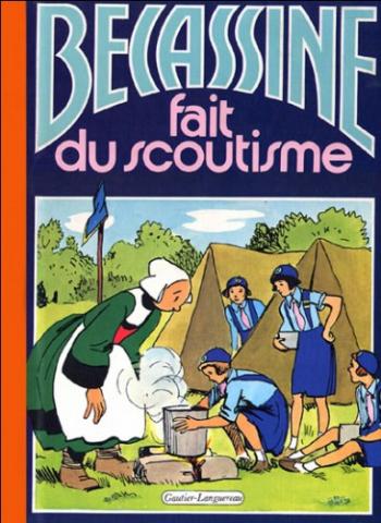 Couverture de l'album Bécassine - 17. Bécassine fait du scoutisme