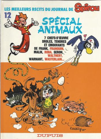 Couverture de l'album Les Meilleurs Récits du journal de Spirou - 12. Spécial animaux