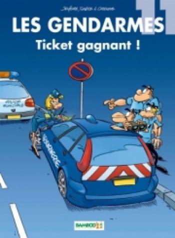 Couverture de l'album Les Gendarmes - 11. Ticket gagnant !