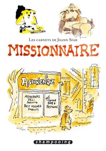 Couverture de l'album Les Carnets de Joann Sfar - 7. Missionnaire