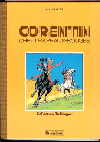 Couverture de l'album Corentin - 3. Corentin chez les Peaux-Rouges