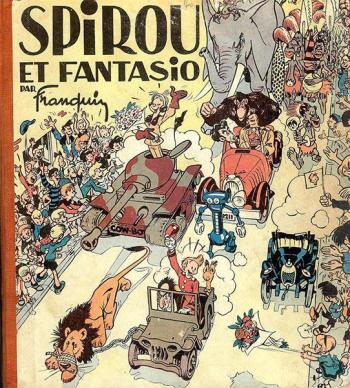 Couverture de l'album Spirou et Fantasio - HS. Spirou et Fantasio par Franquin