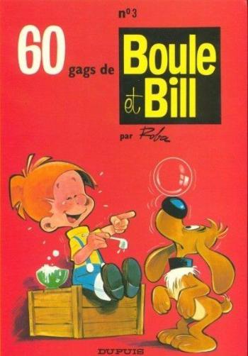 Couverture de l'album Boule & Bill - 3. 60 gags de Boule et Bill n°3