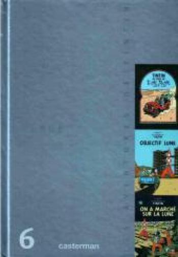 Couverture de l'album Tintin (Coffret 75e anniversaire) - 6. Volume 6 - Tomes 15 à 17