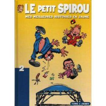 Couverture de l'album Le Petit Spirou (Publicité) - 2. Mes meilleurs histoires en jaune