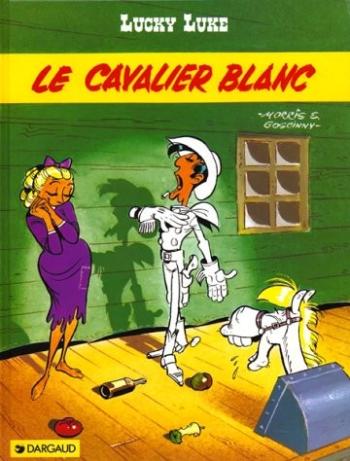 Couverture de l'album Lucky Luke (Lucky Comics / Dargaud / Le Lombard) - 10. Le Cavalier blanc