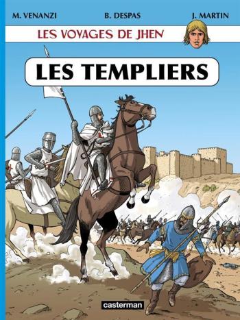 Couverture de l'album Les Voyages de Jhen - 7. Les Templiers
