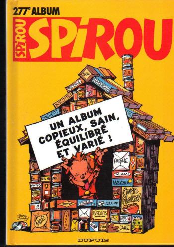 Couverture de l'album Recueil du journal de Spirou - 277. Tome 277