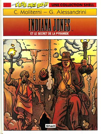 Couverture de l'album Indiana Jones - 1. Indiana Jones et le secret de la pyramide