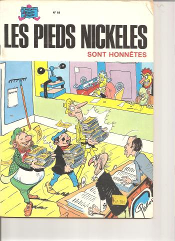 Couverture de l'album Les Pieds Nickelés (3e série - 1946-1988) - 88. Les Pieds Nickelés sont honnêtes