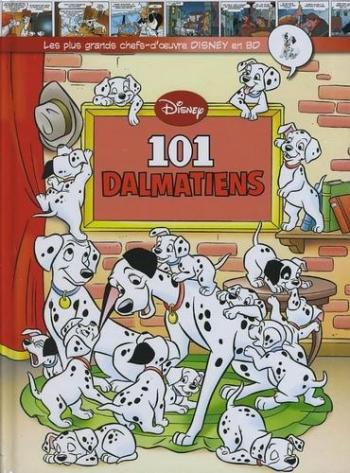 Couverture de l'album Les Plus Grands Chefs-d'oeuvre Disney en BD - 13. Les 101 dalmatiens