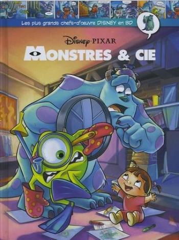 Couverture de l'album Les Plus Grands Chefs-d'oeuvre Disney en BD - 14. Monstres & Cie