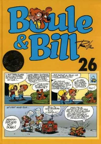 Couverture de l'album Boule & Bill (Édition spéciale 40 ans) - 26. Tome 26