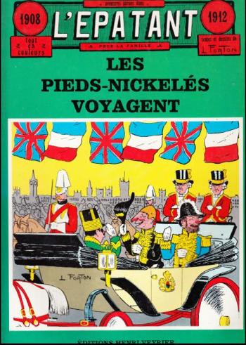 Couverture de l'album Les Pieds Nickelés (L'Épatant) - 4. Les Pieds-Nickelés voyagent (1908-1912)