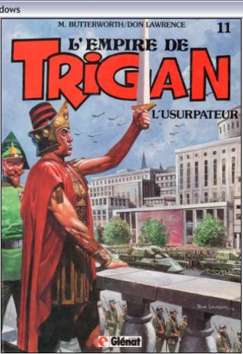 Couverture de l'album L'Empire de Trigan (Glénat) - 11. L'Usurpateur