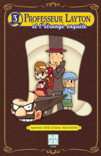 Couverture de l'album Professeur Layton et l'étrange enquête - 3. Professeur Layton - Tome 3