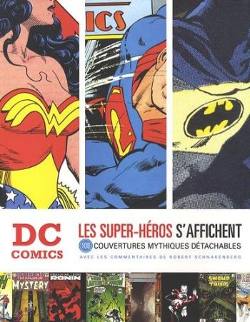 Couverture de l'album Dc Comics - Les super-héros s'affichent (One-shot)